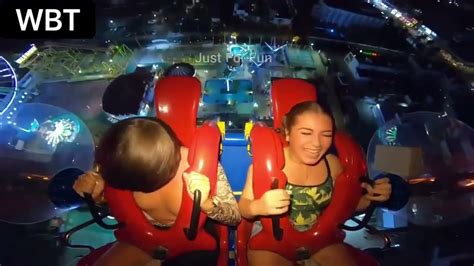 boob slip on slingshot ride|nipple slip on slingshot ride Search